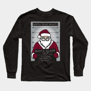 Santa Crimes Long Sleeve T-Shirt